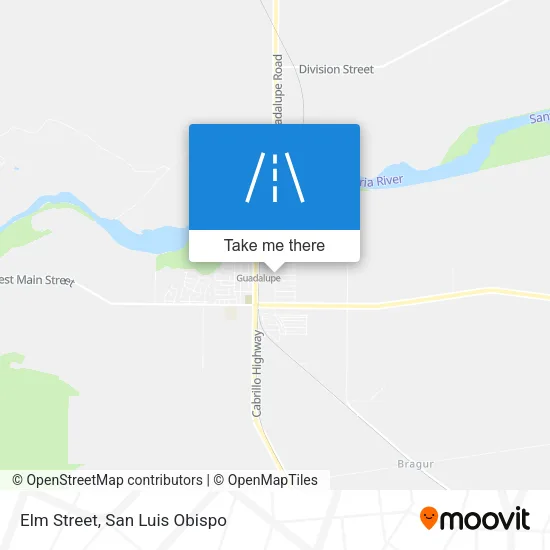 Elm Street map