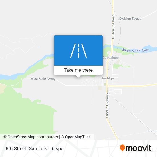 8th Street map