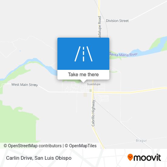 Mapa de Carlin Drive