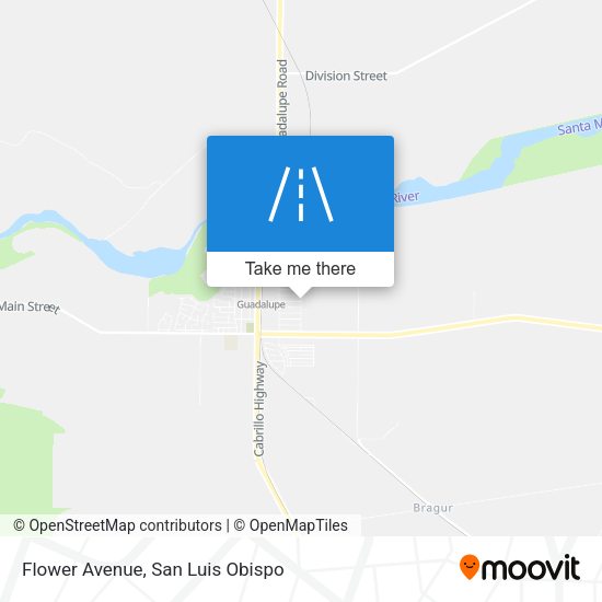 Flower Avenue map