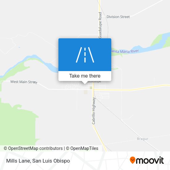 Mills Lane map