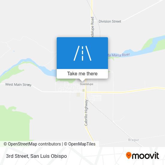 3rd Street map