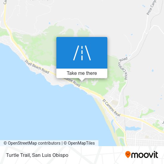Turtle Trail map