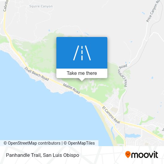 Panhandle Trail map
