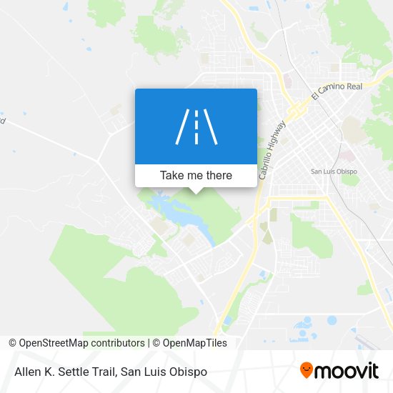 Allen K. Settle Trail map
