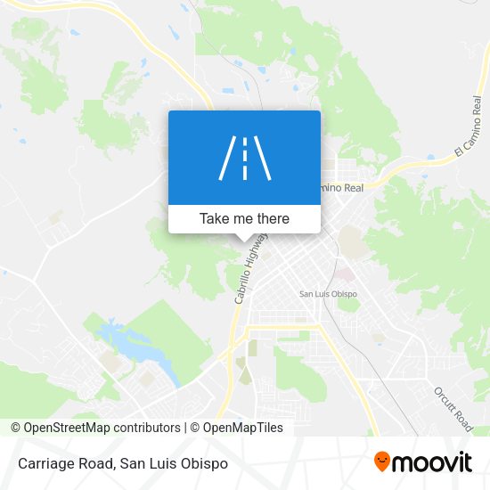 Carriage Road map