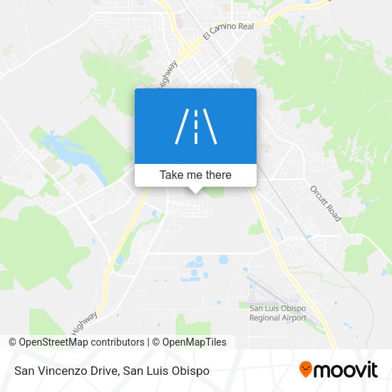 San Vincenzo Drive map
