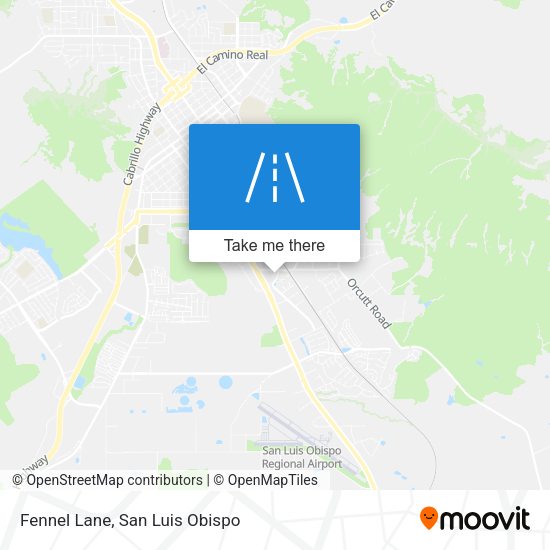 Fennel Lane map