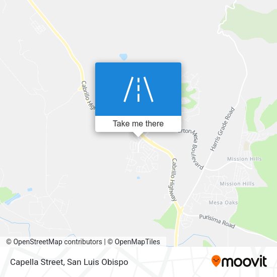 Mapa de Capella Street