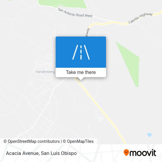Acacia Avenue map