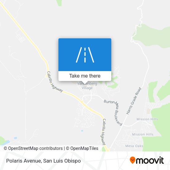 Polaris Avenue map