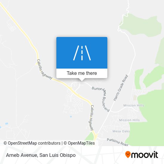 Arneb Avenue map