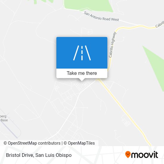 Bristol Drive map