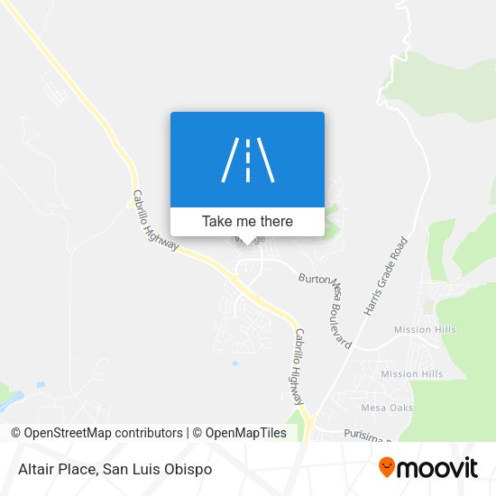 Mapa de Altair Place