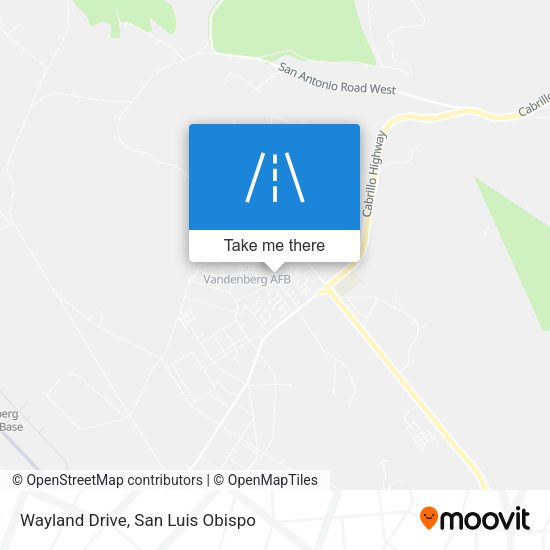 Wayland Drive map