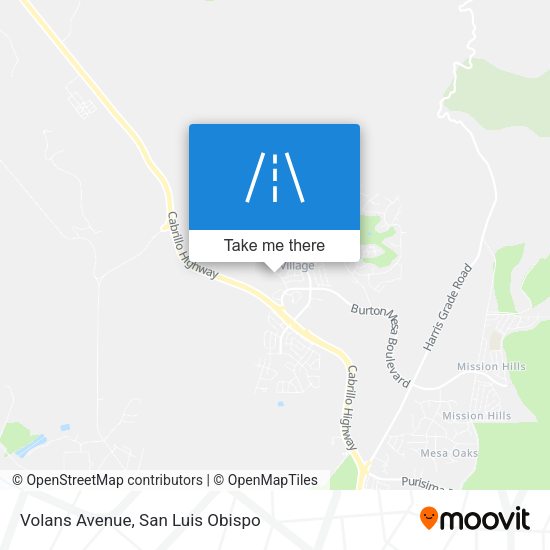 Volans Avenue map