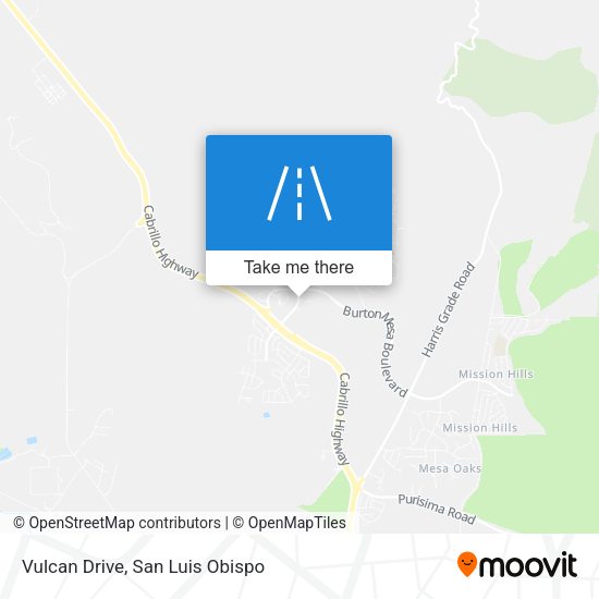 Vulcan Drive map