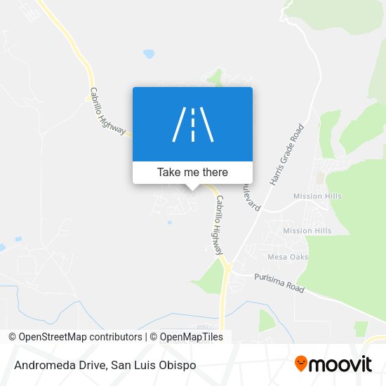 Andromeda Drive map