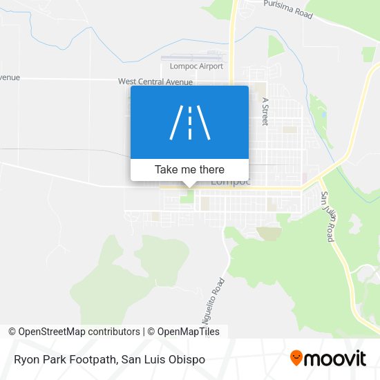 Mapa de Ryon Park Footpath