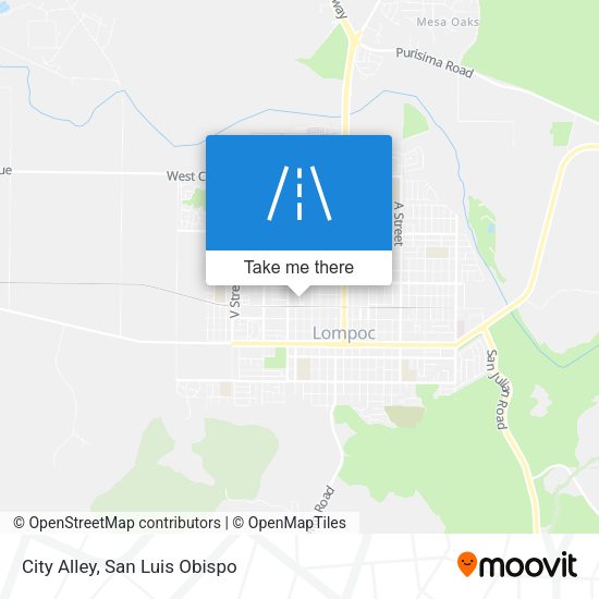 Mapa de City Alley