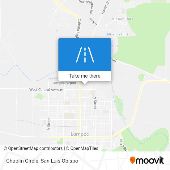 Mapa de Chaplin Circle