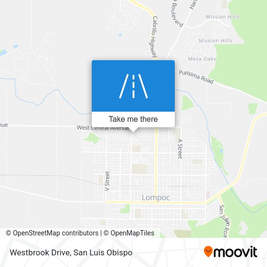 Westbrook Drive map
