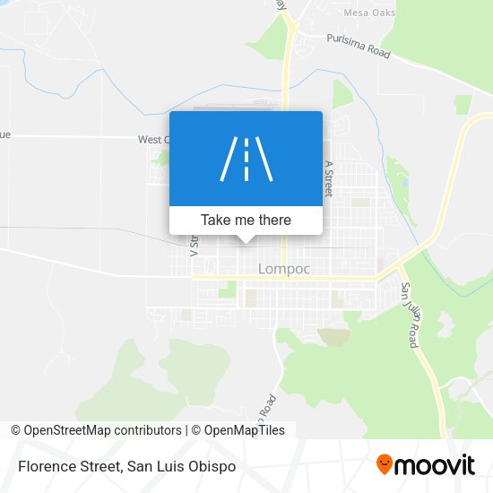 Florence Street map