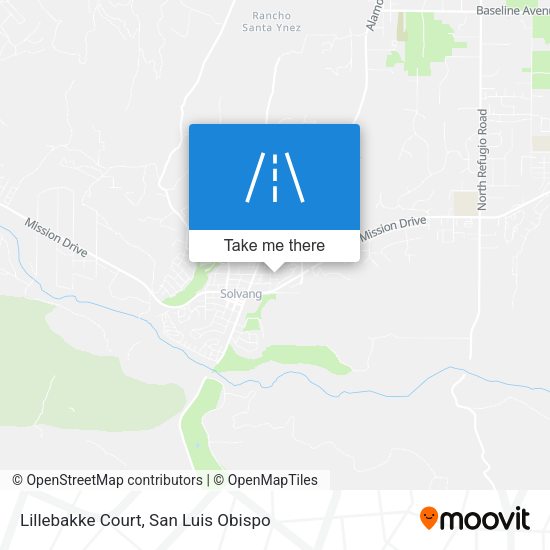 Lillebakke Court map