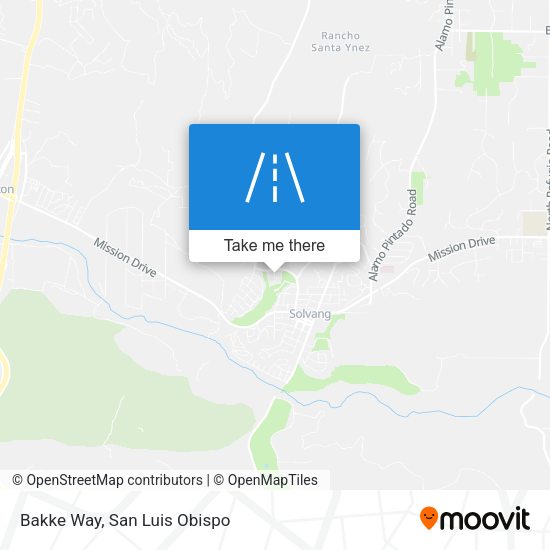 Mapa de Bakke Way