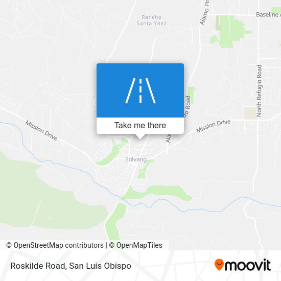 Mapa de Roskilde Road