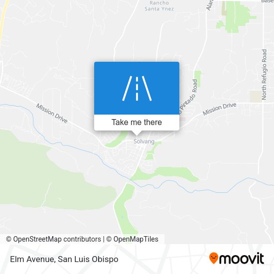 Mapa de Elm Avenue