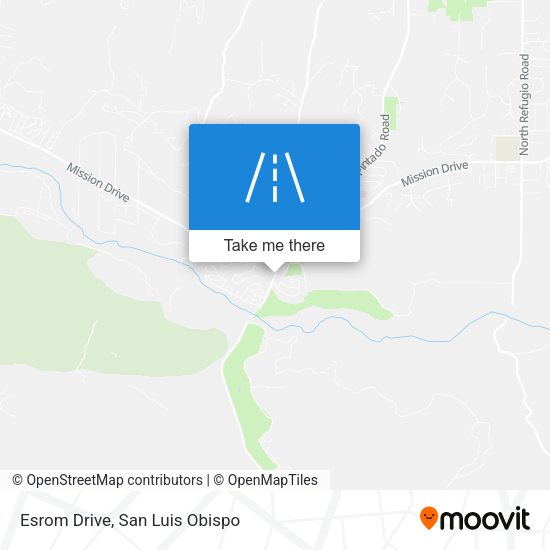 Esrom Drive map