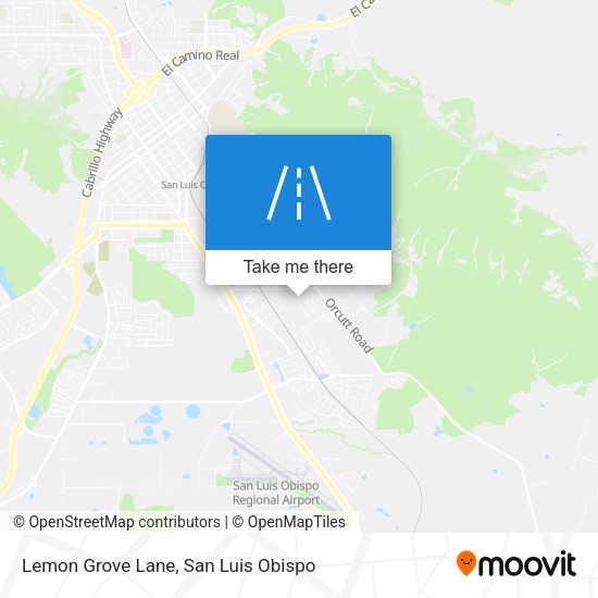 Mapa de Lemon Grove Lane