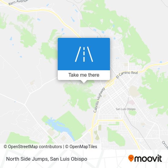 North Side Jumps map