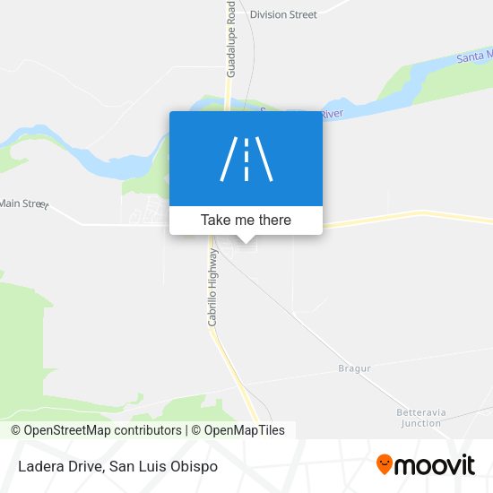 Ladera Drive map