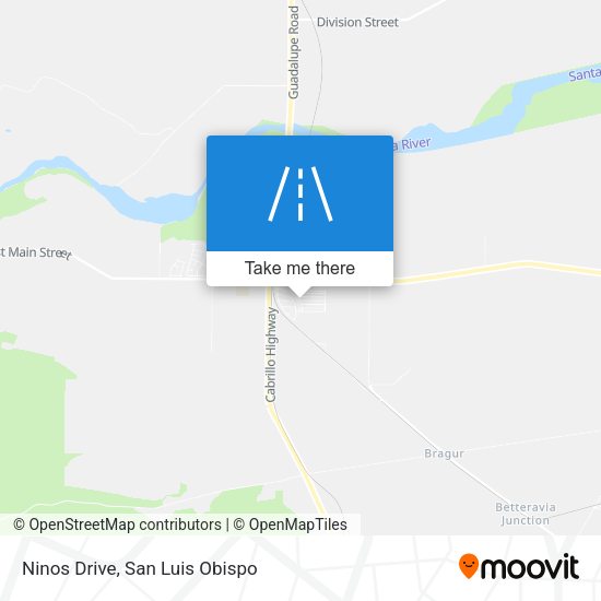 Ninos Drive map