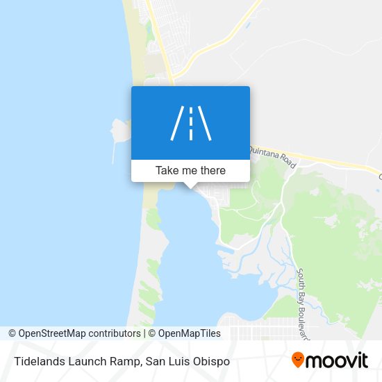 Tidelands Launch Ramp map