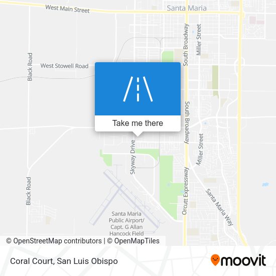 Coral Court map