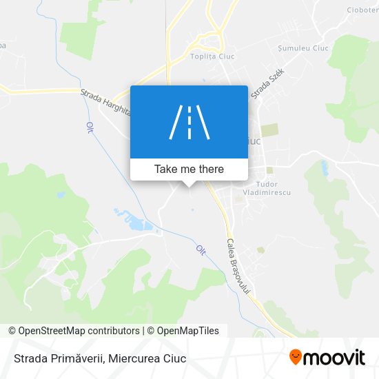 Strada Primăverii map