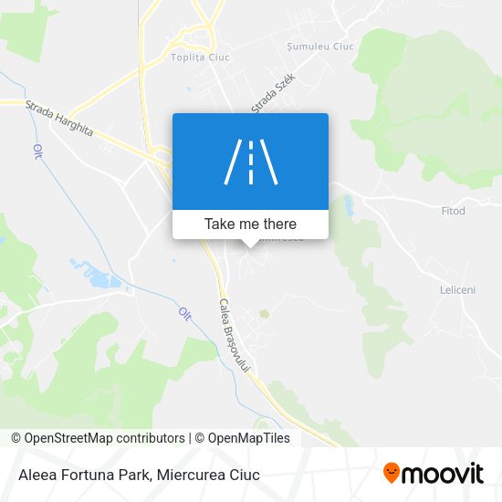 Aleea Fortuna Park map