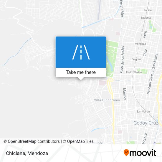 Mapa de Chiclana