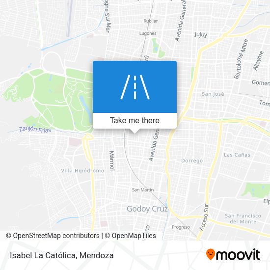 Mapa de Isabel La Católica