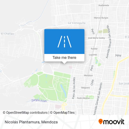 Nicolás Plantamura map