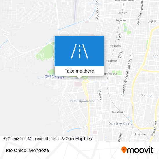 Mapa de Río Chico