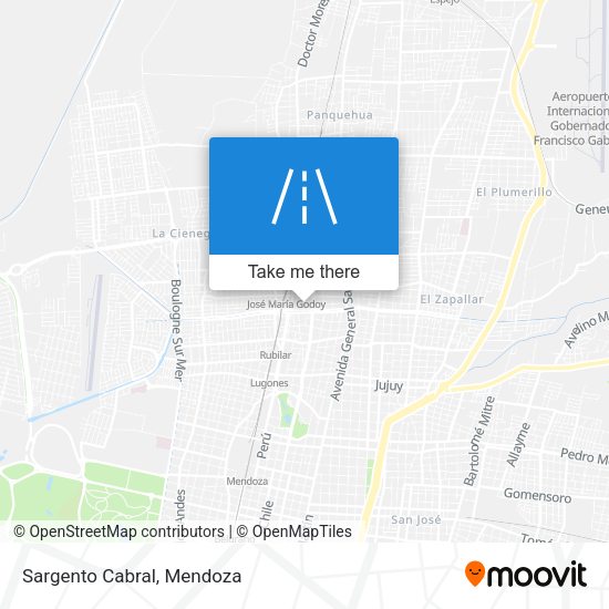 Mapa de Sargento Cabral