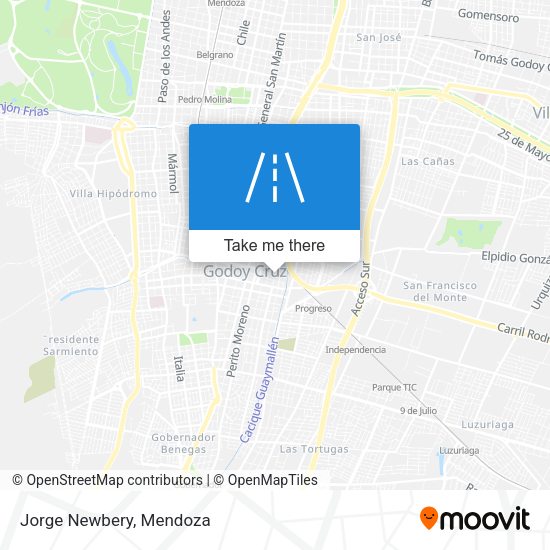 Jorge Newbery map