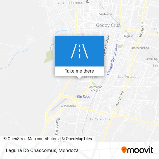 Laguna De Chascomús map