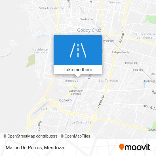 Martín De Porres map