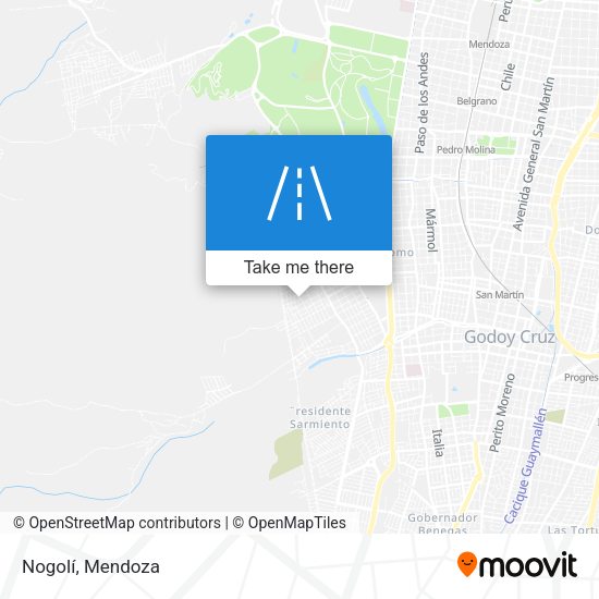 Mapa de Nogolí