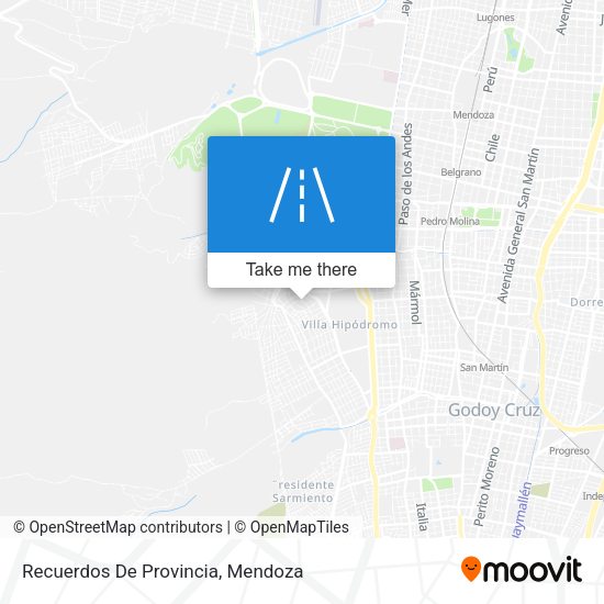 Recuerdos De Provincia map